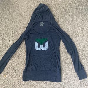 WHALERS HOODED LONG SLEEVE SHIRT